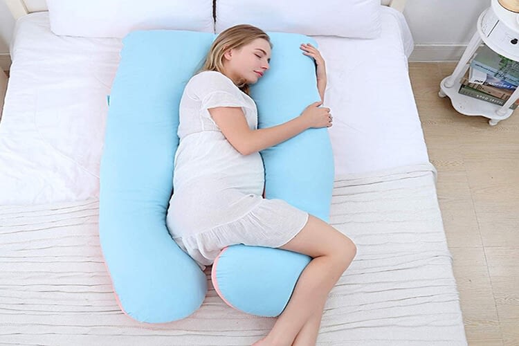 Meiz U Shaped Total Body Support Pillow